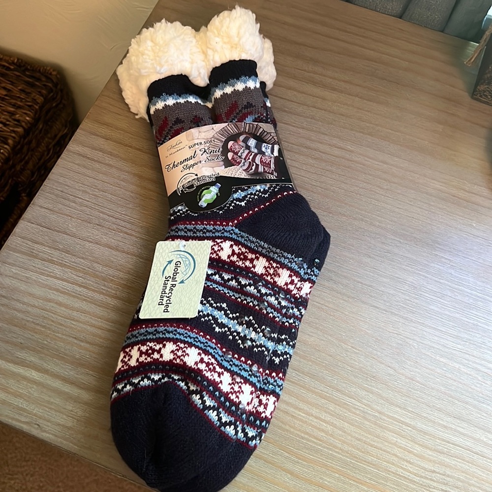 Thermal knit socks